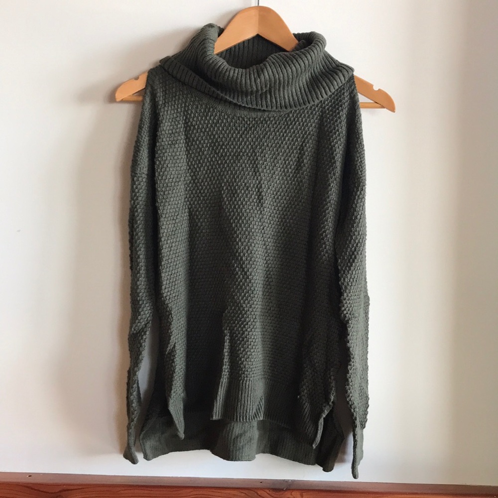 Green sweater